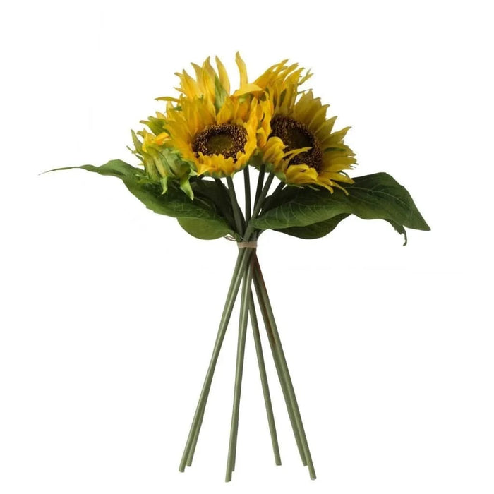 Set of 3, 14x14x15' Sunflower Bundle X7 Default -DTYStore