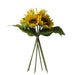 Set of 3, 14x14x15' Sunflower Bundle X7 Default -DTYStore