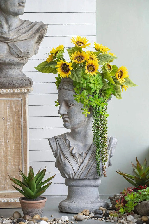 Set of 3, 14x14x15' Sunflower Bundle X7 Default -DTYStore