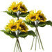 Set of 3, 14x14x15' Sunflower Bundle X7 Default -DTYStore
