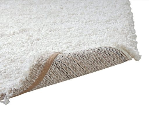 Shag White Area Rug 5x8 Default -DTYStore