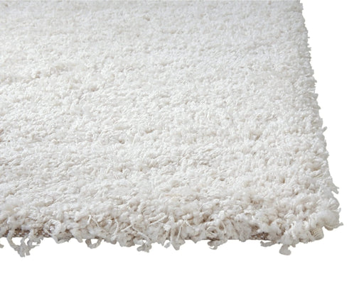 Shag White Area Rug 5x8 Default -DTYStore