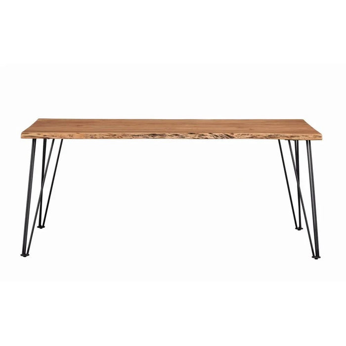 Shanahan Natural Acacia Dining Table with Live Edge Default -DTYStore