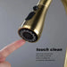 Single Handle Stainless Steel Kitchen Sink Faucet with Pull Down Sprayer - DTY Store