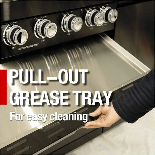 Six Burners Grill Default -DTYStore