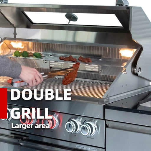 Six Burners Grill Default -DTYStore