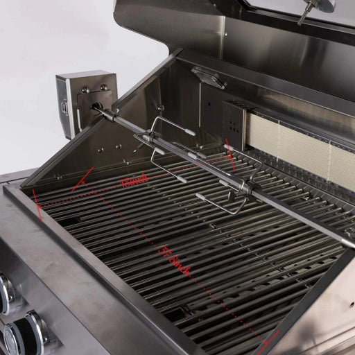 Six Burners Grill Default -DTYStore