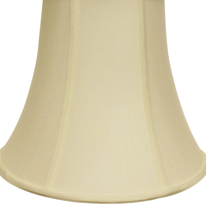 Slant Bell Softback Lampshade with Washer Fitter, Egg Default -DTYStore