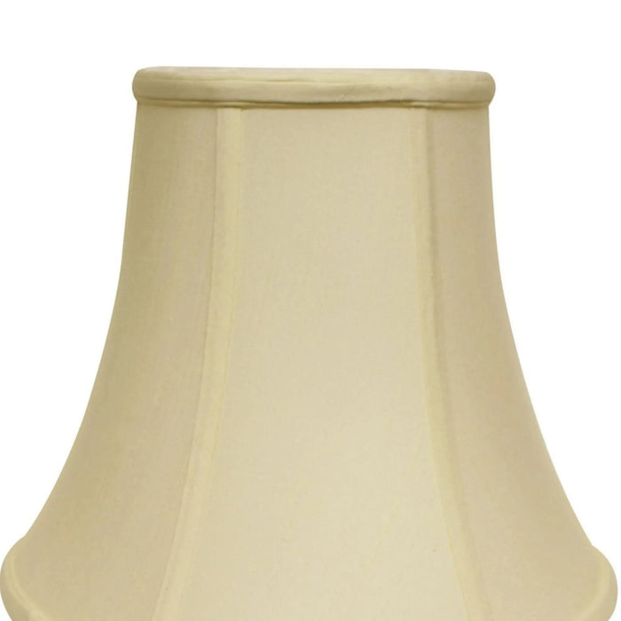 Slant Bell Softback Lampshade with Washer Fitter, Egg Default -DTYStore