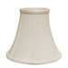 Slant Bell Softback Lampshade with Washer Fitter, White Default -DTYStore