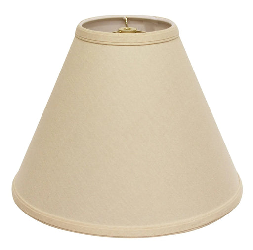 Slant Deep Cone Hardback Lampshade with Washer Fitter, Beige Default -DTYStore