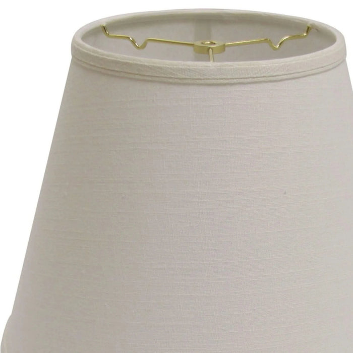 Slant Deep Empire Hardback Lampshade with Washer Fitter, White Default -DTYStore