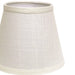 Slant Empire Hardback Lampshade with Washer Fitter, White Default -DTYStore