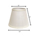 Slant Empire Hardback Lampshade with Washer Fitter, White Default -DTYStore