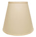 Slant Extra Deep Empire Hardback Lampshade with Washer Fitter, Beige Default -DTYStore