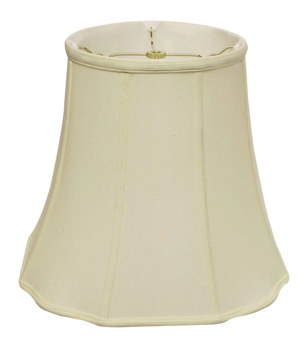 Slant Fancy Octagon Softback Lampshade with Washer Fitter, Egg Default -DTYStore