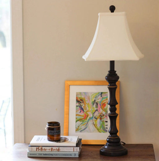 Slant Fancy Square Softback Lampshade with Washer Fitter, White Default -DTYStore