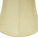 Slant Modified Bell Softback Lampshade with Washer Fitter, Antique White Default -DTYStore