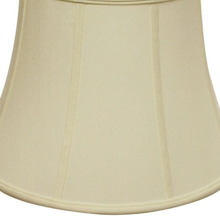 Slant Modified Bell Softback Lampshade with Washer Fitter, Egg Default -DTYStore