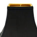 Slant Square Bell Hardback Lampshade with Washer Fitter, Black (with gold lining) Default -DTYStore