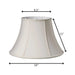 Slant Transitional Oval Softback Lampshade with Washer Fitter, Cream Default -DTYStore