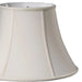 Slant Transitional Oval Softback Lampshade with Washer Fitter, Cream Default -DTYStore