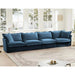 Slipcovered Long Sofa with Removable Cover, Extra Deep Cloud Like Comfy Sofa Couch -DTYStore