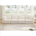 Slipcovered Long Sofa with Removable Cover, Extra Deep Cloud Like Comfy Sofa Couch -DTYStore