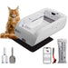 Smart Cat Litter Box Cat Litter Box Wide Opening Default -DTYStore