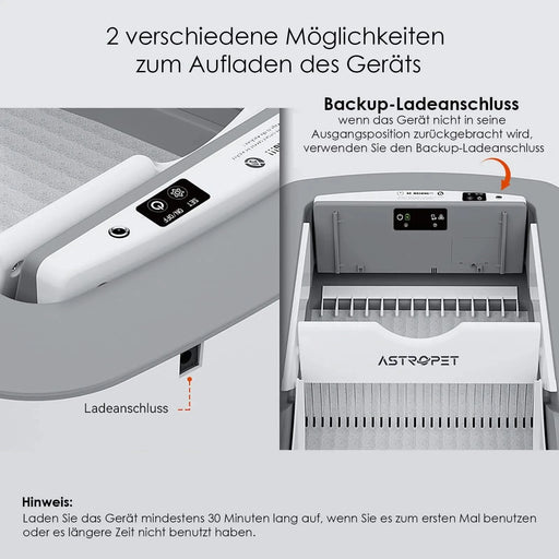 Smart Cat Litter Box Cat Litter Box Wide Opening Default -DTYStore