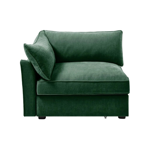 Sofa LSF Velvet-Green Default -DTYStore