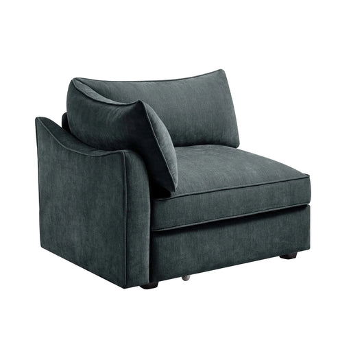 Sofa LSF Velvet-Grey Default -DTYStore