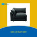 Sofa LSF Velvet-Grey Default -DTYStore