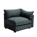 Sofa RSF Velvet Grey -DTYStore