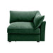 Sofa RSF Velvet Green -DTYStore