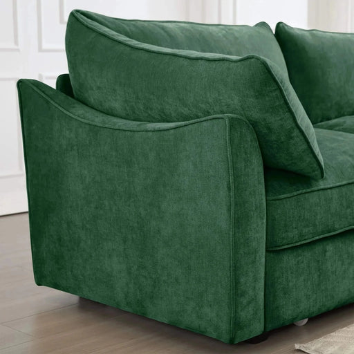 Sofa RSF Velvet Green -DTYStore