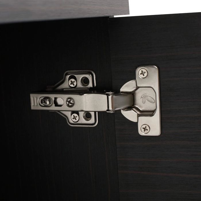 Soft Close Doors Bathroom Vanity With Sink,16 Inch For Small Bathroom Default -DTYStore