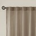 Solid Crushed Curtain Panel Pair(2 Pcs Window Panels) Default -DTYStore