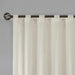 Solid Crushed Curtain Panel Pair(2 Pcs Window Panels) Default -DTYStore