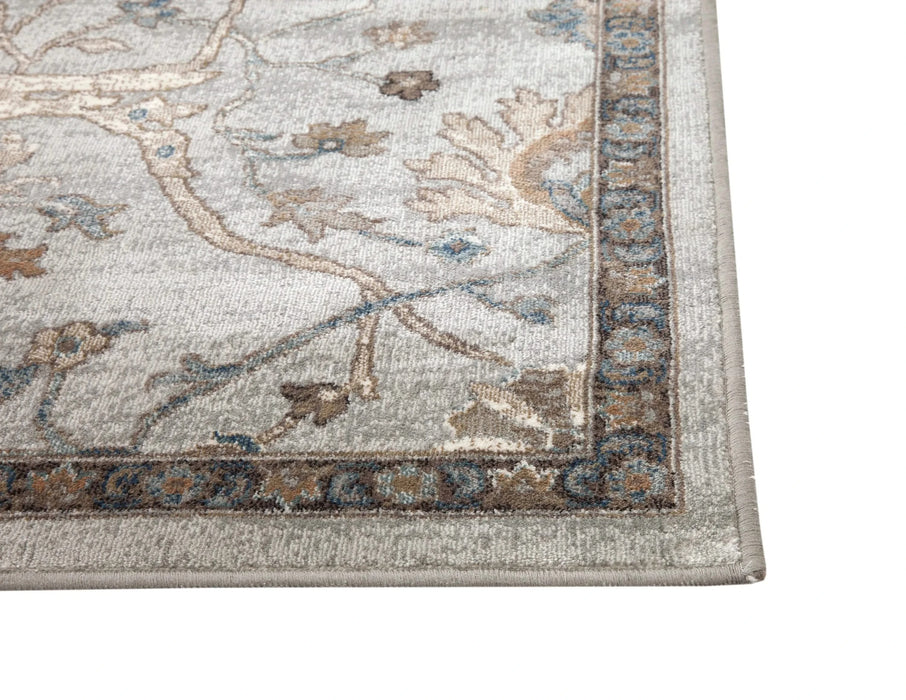 Sonoma Saffron Beige, Blue, and Brown Area Rug Default -DTYStore