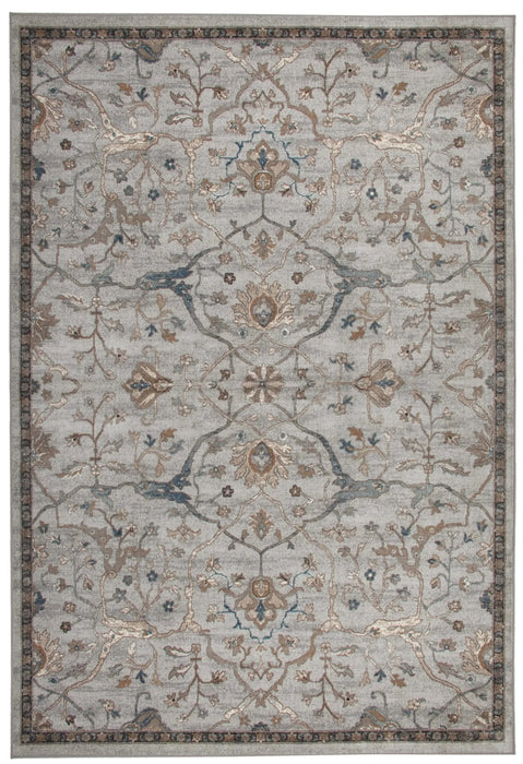 Sonoma Saffron Beige, Blue, and Brown Area Rug Default -DTYStore