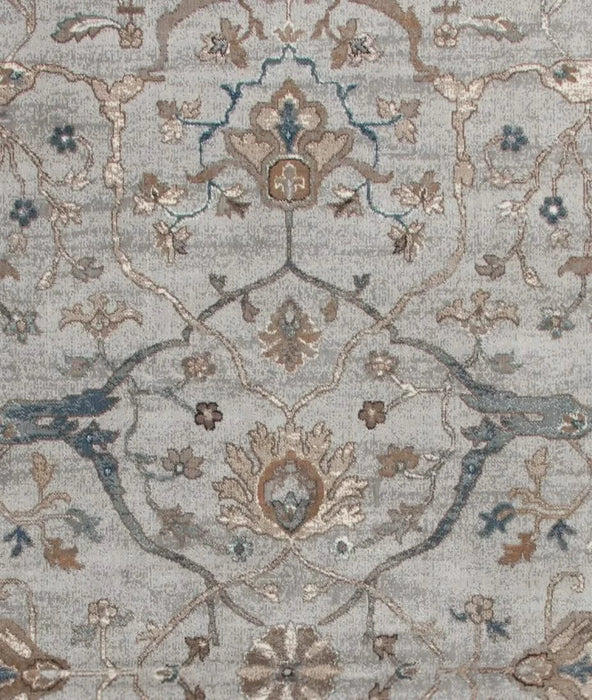 Sonoma Saffron Beige, Blue, and Brown Area Rug Default -DTYStore