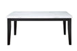 Sterling - Faux Marble Top Dining Table - White Default -DTYStore