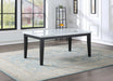 Sterling - Faux Marble Top Dining Table - White Default -DTYStore