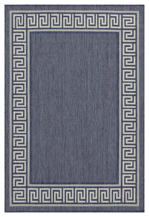 Sunshine GC_HAR2001 Blue 7 ft. 10 in. x 10 ft. 3 in. Indoor/Outdoor Area Rug Default -DTYStore