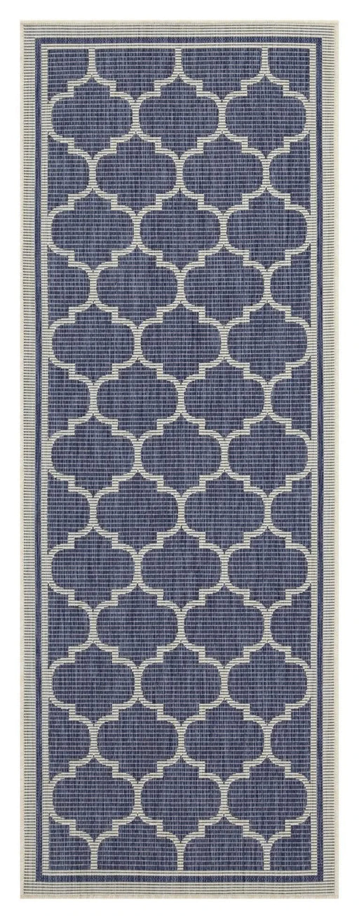 Sunshine GC_HAR2004 Blue 7 ft. 10 in. x 10 ft. 3 in. Indoor/Outdoor Area Rug Default -DTYStore