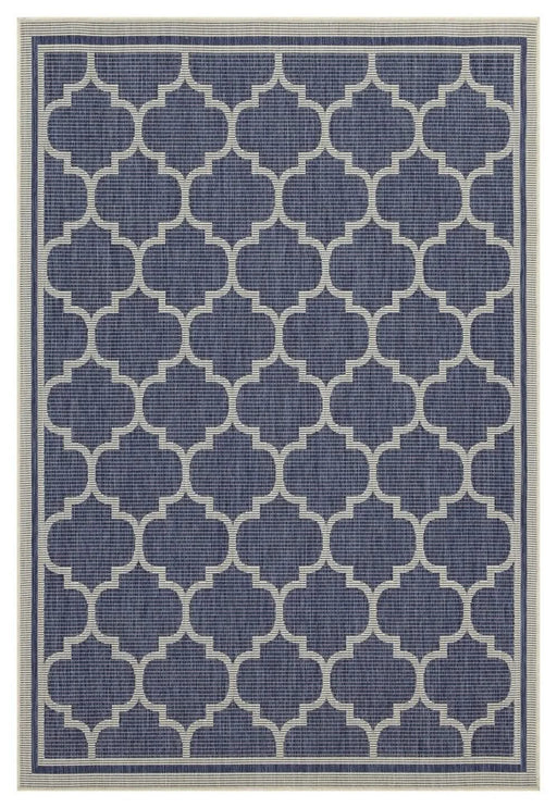 Sunshine GC_HAR2004 Blue 7 ft. 10 in. x 10 ft. 3 in. Indoor/Outdoor Area Rug Default -DTYStore
