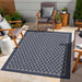 Sunshine GC_HAR2007 Blue 7 ft. 10 in. x 10 ft. 3 in. Indoor/Outdoor Area Rug Default -DTYStore