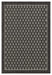 Sunshine GC_HAR2008 Anthracite 7 ft. 10 in. x 10 ft. 3 in. Indoor/Outdoor Area Rug Default -DTYStore