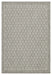 Sunshine GC_HAR2009 Silver 7 ft. 10 in. x 10 ft. 3 in. Indoor/Outdoor Area Rug Default -DTYStore